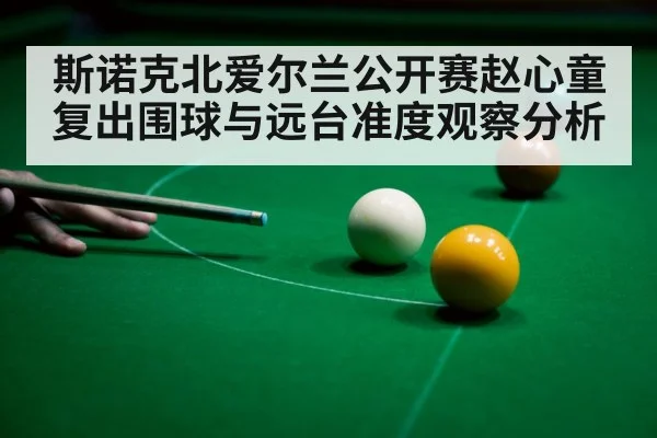斯诺克北爱尔兰公开赛赵心童复出围球与远台准度观察分析 | leyu